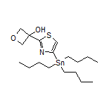 3-[4-(Tributylstannyl)-2-thiazolyl]oxetan-3-ol