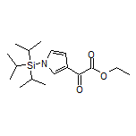 Ethyl 2-Oxo-2-[1-(triisopropylsilyl)-3-pyrrolyl]acetate