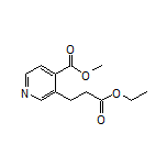 Methyl 3-(3-Ethoxy-3-oxopropyl)isonicotinate