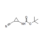 2-(Boc-amino)cyclopropanecarbonitrile