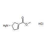 Methyl (S)-4-Amino-1-cyclopentenecarboxylate Hydrochloride