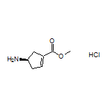 Methyl (R)-4-Amino-1-cyclopentenecarboxylate Hydrochloride