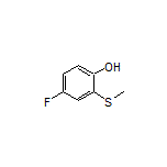 4-Fluoro-2-(methylthio)phenol