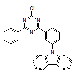 9-[3-(4-Chloro-6-phenyl-1,3,5-triazin-2-yl)phenyl]-9H-carbazole