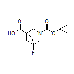 3-Boc-5-fluoro-3-azabicyclo[3.1.1]heptane-1-carboxylic Acid