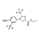 Ethyl (2S,5S)-3-[4-Cyano-3-(trifluoromethyl)phenyl]-2-(trifluoromethyl)oxazolidine-5-carboxylate