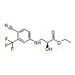 Ethyl (S)-3-[[4-Cyano-3-(trifluoromethyl)phenyl]amino]-2-hydroxypropanoate