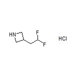 3-(2,2-Difluoroethyl)azetidine Hydrochloride