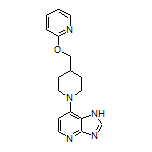 7-[4-[(2-Pyridyloxy)methyl]-1-piperidyl]-1H-imidazo[4,5-b]pyridine