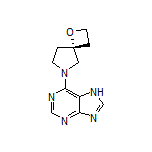 (R)-6-(7H-Purin-6-yl)-1-oxa-6-azaspiro[3.4]octane