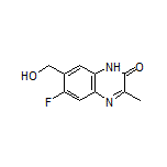 6-Fluoro-7-(hydroxymethyl)-3-methylquinoxalin-2(1H)-one