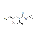 [(2R,5S)-4-Boc-5-methylmorpholin-2-yl]methanol