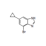 4-Bromo-6-cyclopropylbenzimidazole