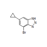 4-Bromo-6-cyclopropyl-1H-benzo[d][1,2,3]triazole