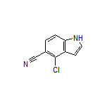 4-Chloro-1H-indole-5-carbonitrile