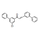 3-(3-Biphenylyl)-1-(5-chloro-3-biphenylyl)-2-propen-1-one