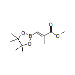 (E)-3-Methoxy-2-methyl-3-oxo-1-propene-1-boronic Acid Pinacol Ester