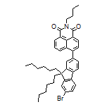 6-(7-Bromo-9,9-dihexyl-9H-fluoren-2-yl)-2-butyl-1H-benzo[de]isoquinoline-1,3(2H)-dione