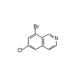 8-Bromo-6-chloroisoquinoline