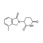 3-(4-Methyl-1-oxoisoindolin-2-yl)piperidine-2,6-dione