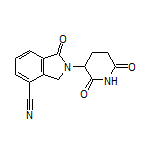 2-(2,6-Dioxopiperidin-3-yl)-1-oxoisoindoline-4-carbonitrile