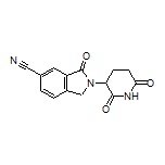 2-(2,6-Dioxopiperidin-3-yl)-3-oxoisoindoline-5-carbonitrile