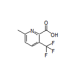 6-Methyl-3-(trifluoromethyl)pyridine-2-carboxylic Acid