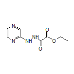 Ethyl 2-Oxo-2-[2-(2-pyrazinyl)hydrazino]acetate