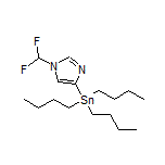 1-(Difluoromethyl)-4-(tributylstannyl)-1H-imidazole