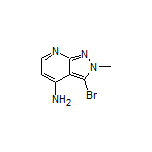 3-Bromo-2-methyl-2H-pyrazolo[3,4-b]pyridin-4-amine