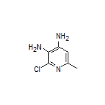 2-Chloro-6-methylpyridine-3,4-diamine