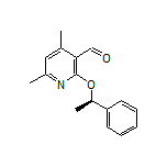 (R)-4,6-Dimethyl-2-(1-phenylethoxy)nicotinaldehyde