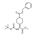 Methyl 2-(Boc-amino)-2-(1-Cbz-piperidin-4-ylidene)acetate