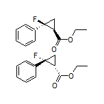 Ethyl trans-2-Fluoro-2-phenylcyclopropanecarboxylate