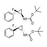 trans-N-Boc-2-Fluoro-2-phenylcyclopropanamine