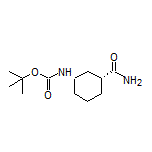 (1R,3S)-3-(Boc-amino)cyclohexanecarboxamide