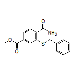 Methyl 3-(Benzylthio)-4-carbamoylbenzoate