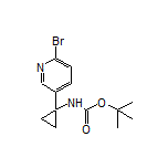 1-(6-Bromo-3-pyridyl)-N-Boc-cyclopropanamine