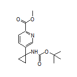 Methyl 5-[1-(Boc-amino)cyclopropyl]picolinate