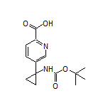 5-[1-(Boc-amino)cyclopropyl]picolinic Acid