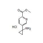 Methyl 5-(1-Aminocyclopropyl)picolinate Hydrochloride