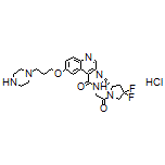 (S)-N-[2-(2-Cyano-4,4-difluoro-1-pyrrolidinyl)-2-oxoethyl]-6-[3-(1-piperazinyl)propoxy]quinoline-4-carboxamide Hydrochloride