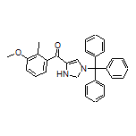 (3-Methoxy-2-methylphenyl)(1-trityl-2,3-dihydro-4-imidazolyl)methanone