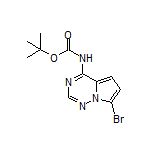 7-Bromo-N-Boc-pyrrolo[2,1-f][1,2,4]triazin-4-amine