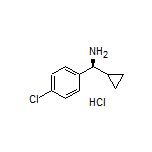 (S)-(4-Chlorophenyl)(cyclopropyl)methanamine Hydrochloride