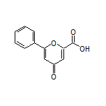 4-Oxo-6-phenyl-4H-pyran-2-carboxylic Acid