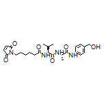 6-(2,5-Dioxo-2,5-dihydro-1-pyrrolyl)-N-[(S)-1-[[(S)-1-[[4-(hydroxymethyl)phenyl]amino]-1-oxo-2-propyl]amino]-3-methyl-1-oxo-2-butyl]hexanamide