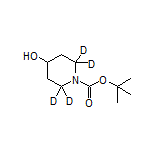 1-Boc-piperidin-2,2,6,6-d4-4-ol