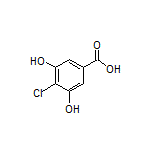 4-Chloro-3,5-dihydroxybenzoic Acid