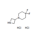 1-(3-Azetidinyl)-4,4-difluoropiperidine Dihydrochloride